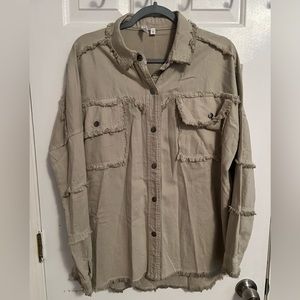 Elan Rock and roll- flair jean jacket